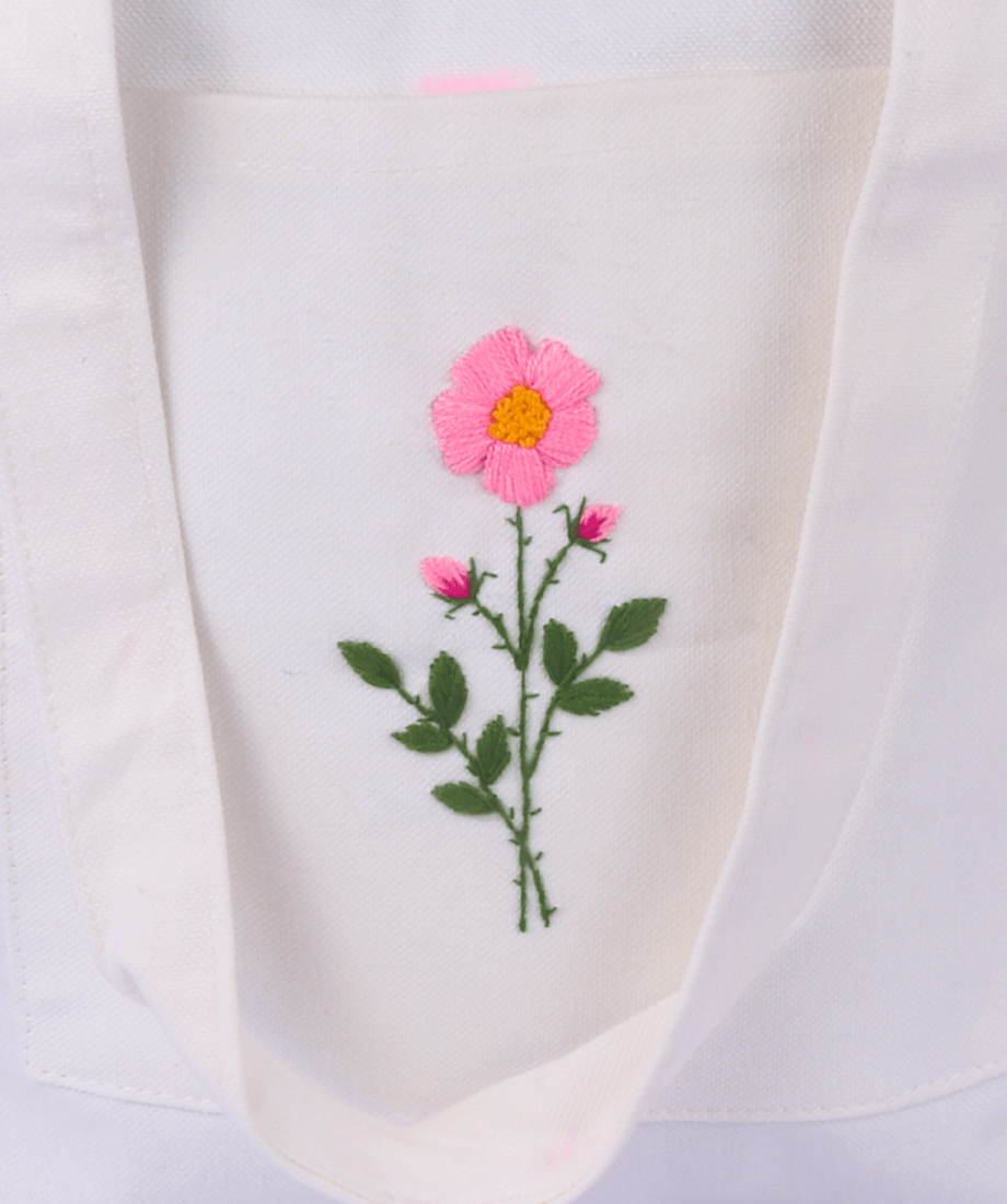 Handmade Cloth Bag – Classic Floral Design - Image 4