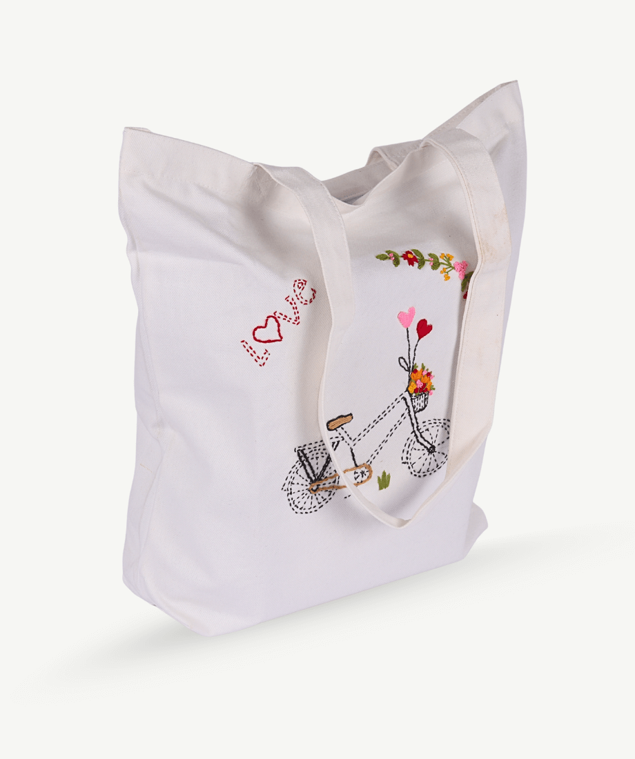 Handmade Cloth Bag – Classic Heritage Pattern - Image 4