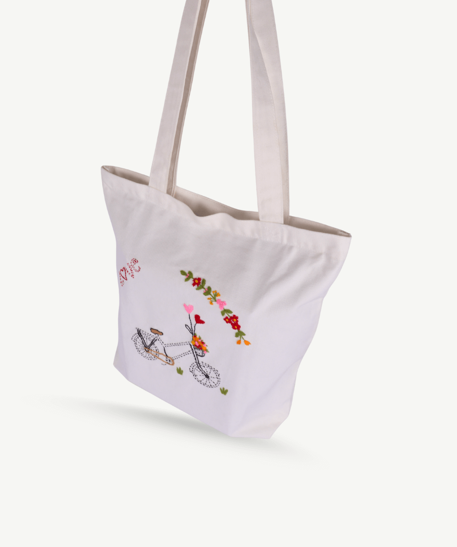 Handmade Cloth Bag – Classic Heritage Pattern - Image 3