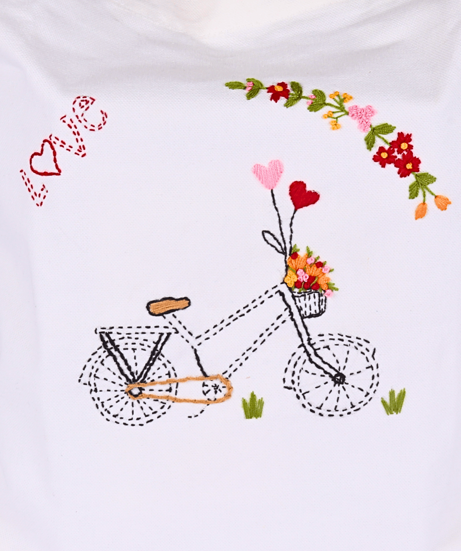 Handmade Cloth Bag – Classic Heritage Pattern - Image 2