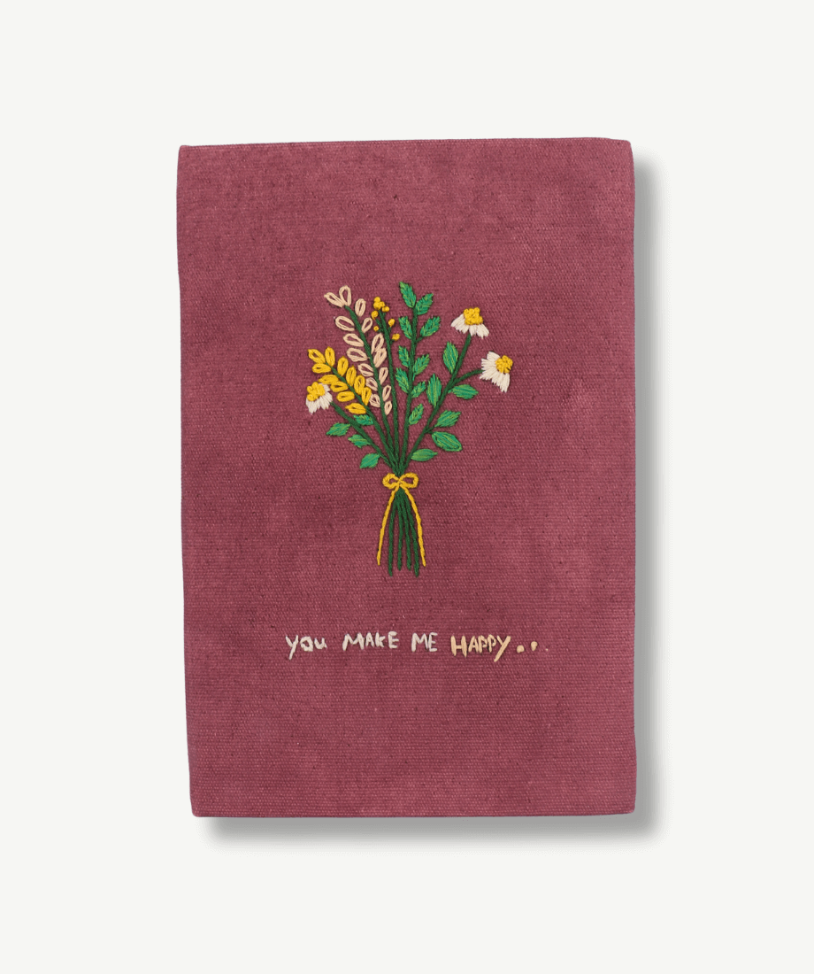 Handmade Flower Diary – Modern Flower Artwork - Image 2