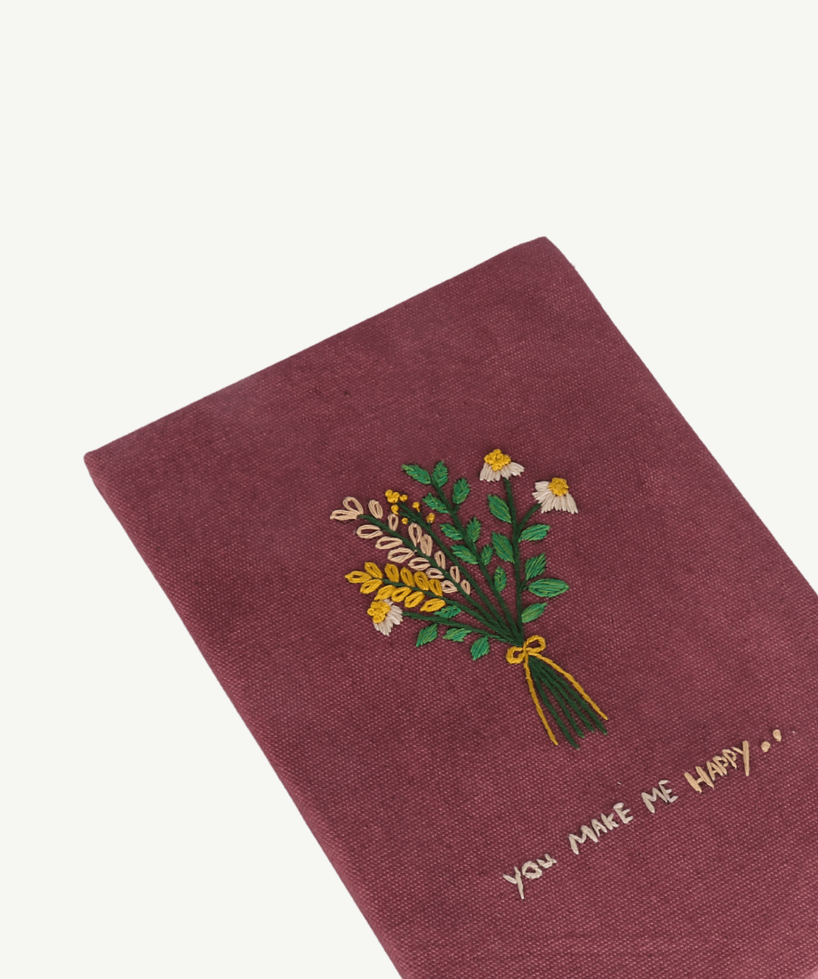 Handmade Flower Diary – Modern Flower Artwork - Image 3