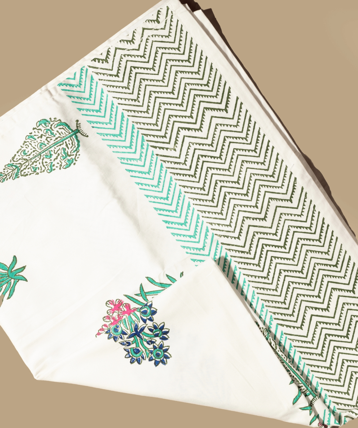 Maeve Mores Handwoven Cotton Table Cover - Image 3