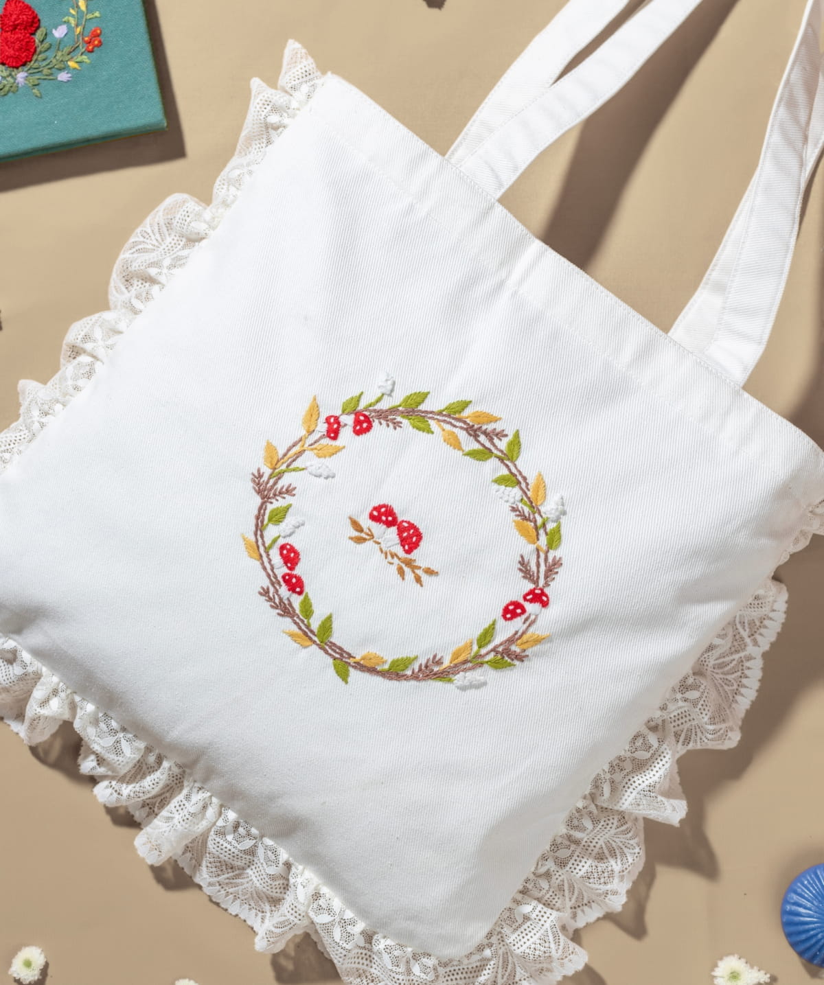 Maeve Mores Nomad Craft Bucket Bag - Image 2